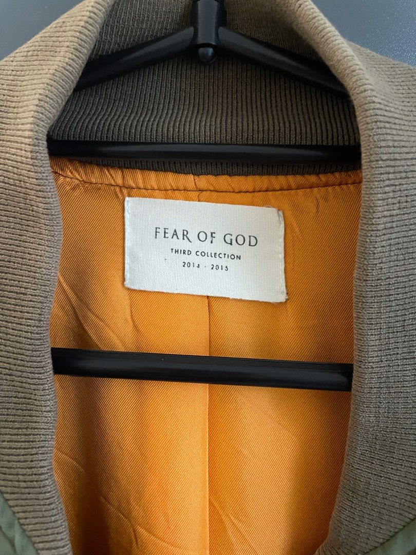 Fear of god third collection bomber hotsell