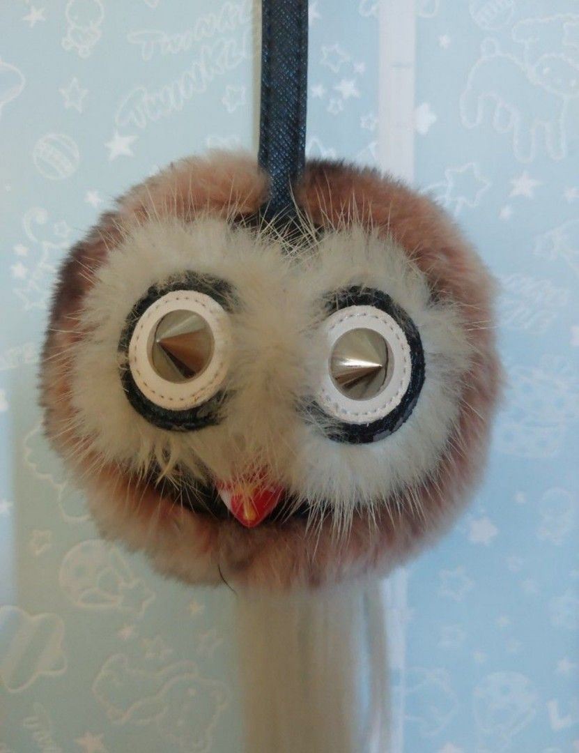 Fendi owl charm key ring chain Carousell