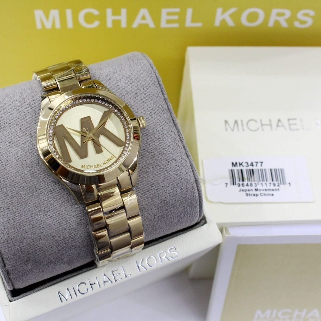 Gold watch discount womens michael kors