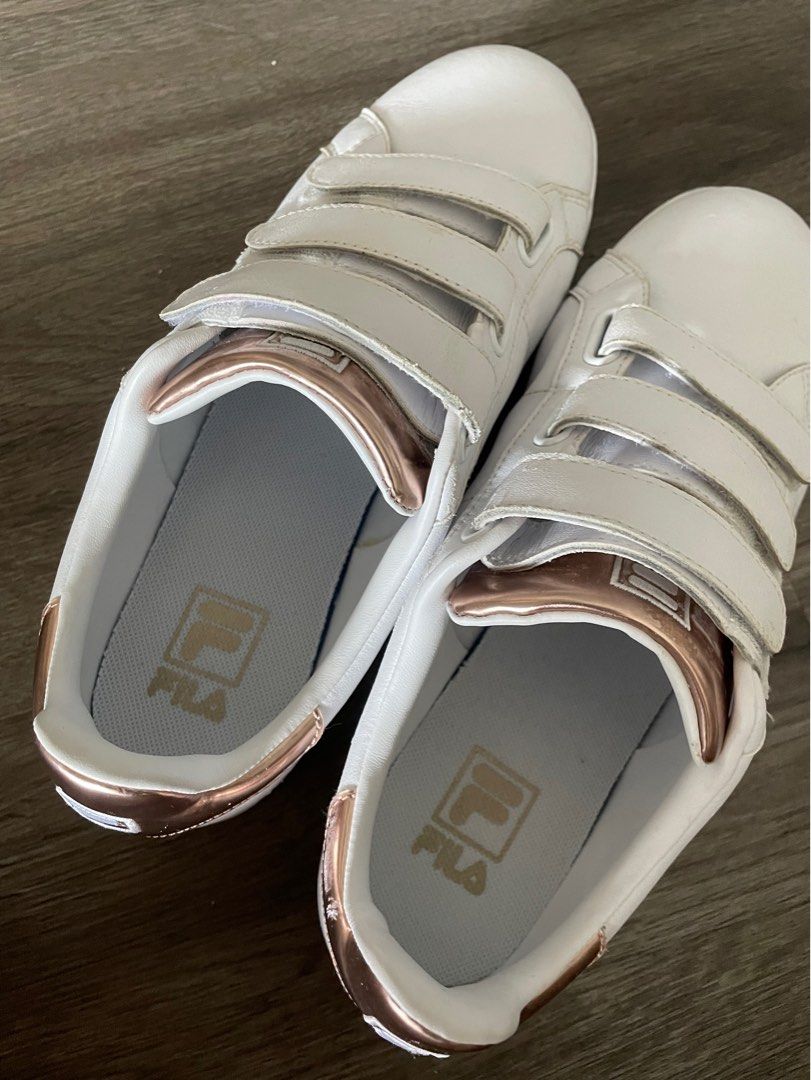 FILA Velcro Sneakers Eur 37.5 UK 4 Women s Fashion Footwear