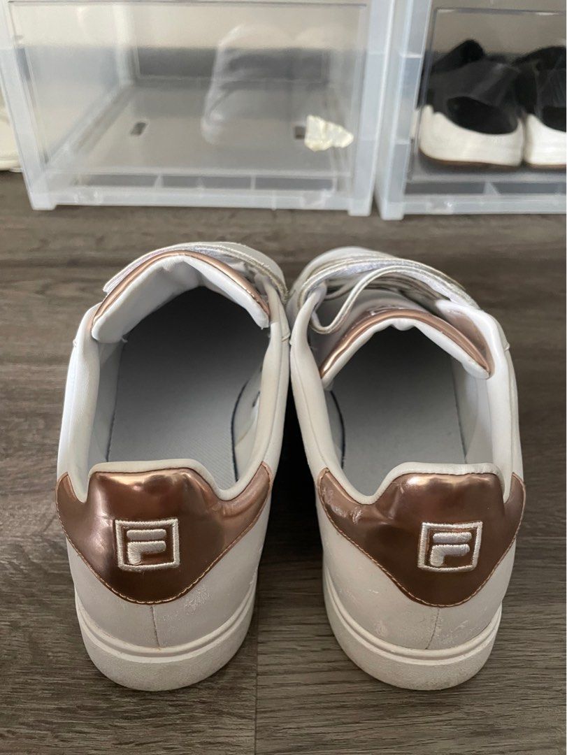 Fila rose gold sneakers online