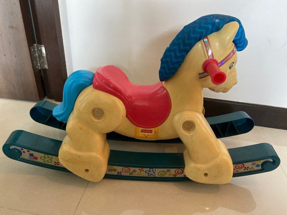Fisher price hot sale rocking horse plastic