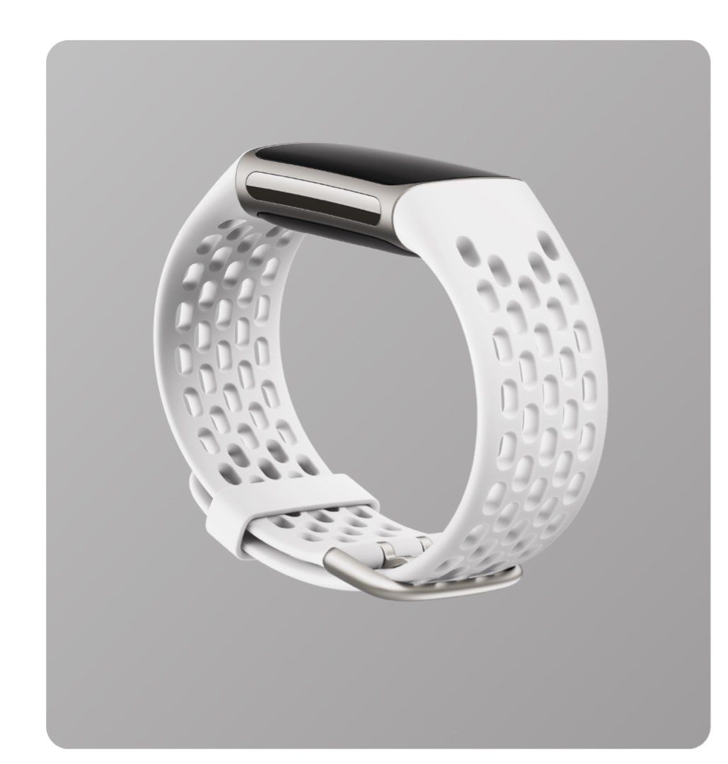 Fitbit charge 4 white hot sale band