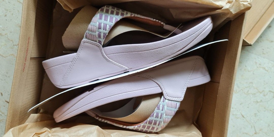 FITFLOP LULU ART SOFT LILAC Women s Fashion Footwear Flipflops