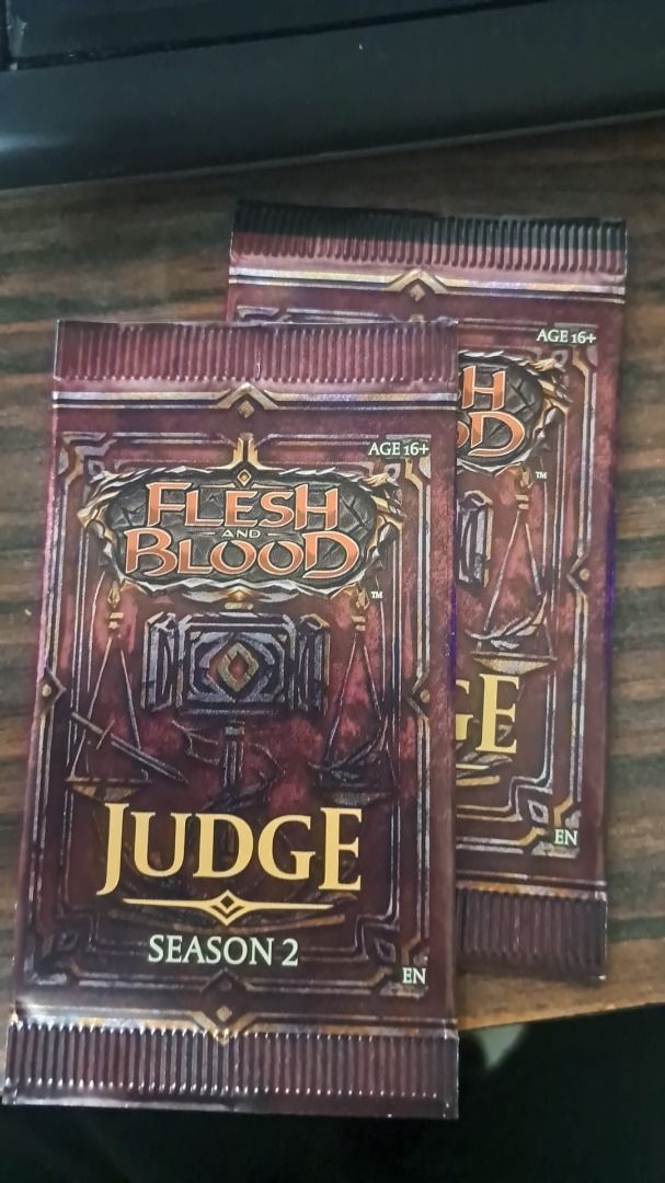 Flesh and Blood Season 2 Judge Pack - 1 Qty