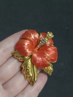 Flower Brooch from Japan