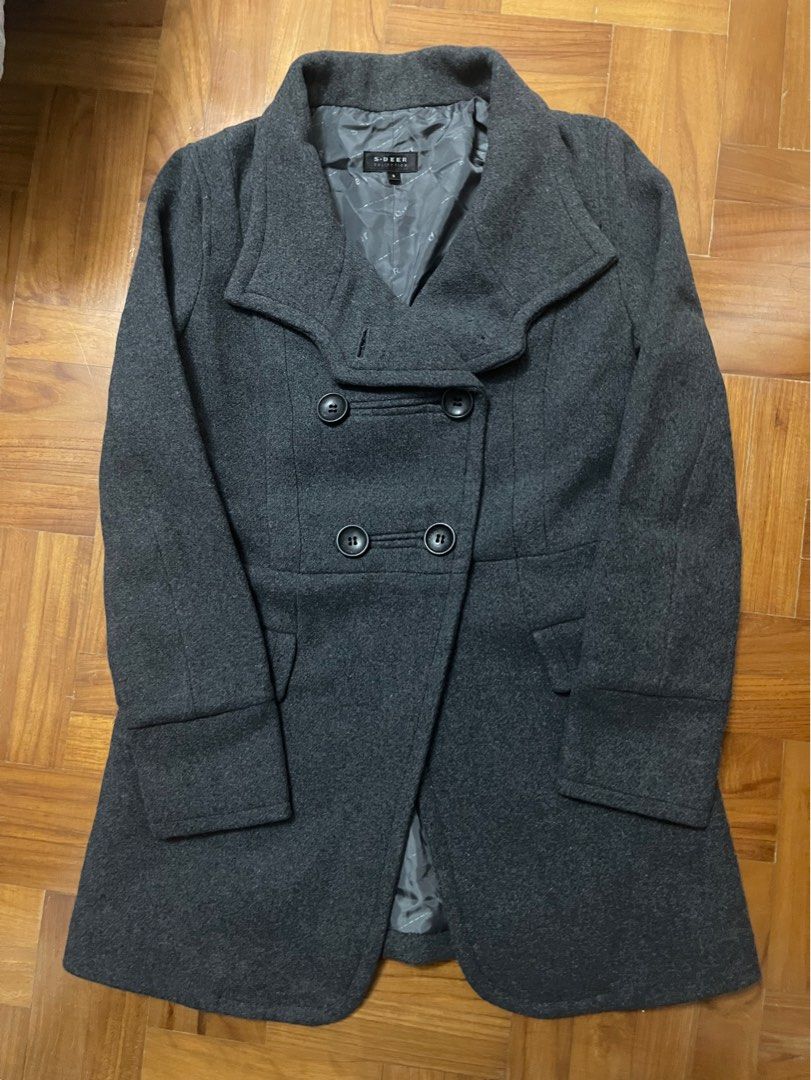 New york and company clearance wool coat