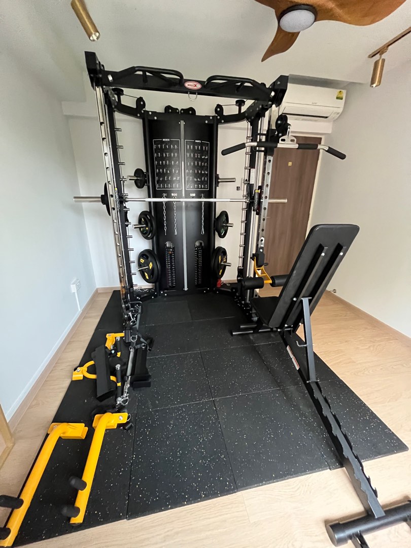 [Free Delivery & Assembly] Multi Functional Exercise Smith Gym Machine