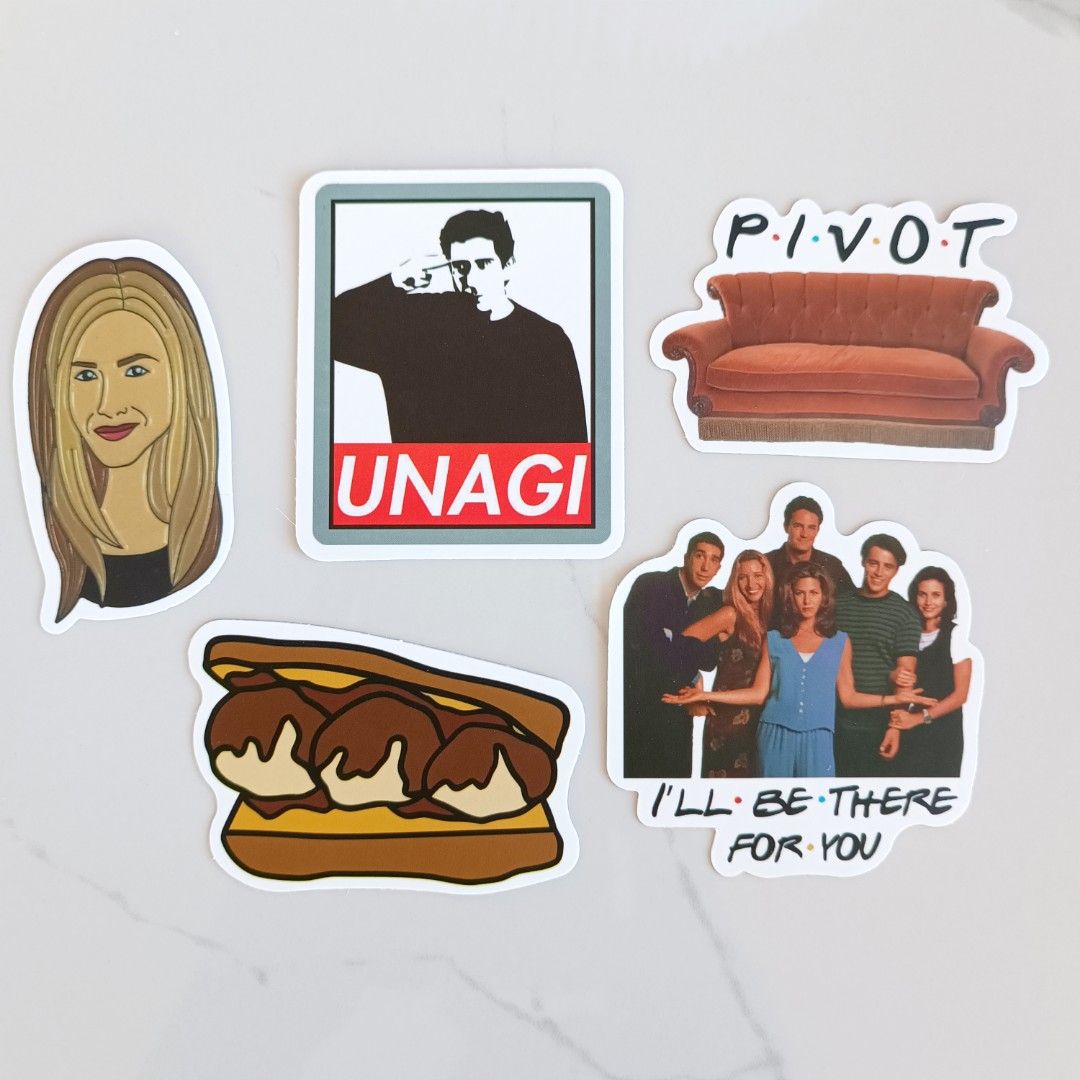 Friends Tv Show Stickers for Sale