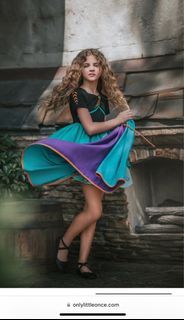 Frozen 2 Anna Dress, size 7 US, cotton