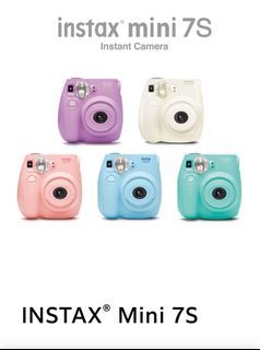 Fujifilm Instax Mini 7+ Instant Camera Bundle