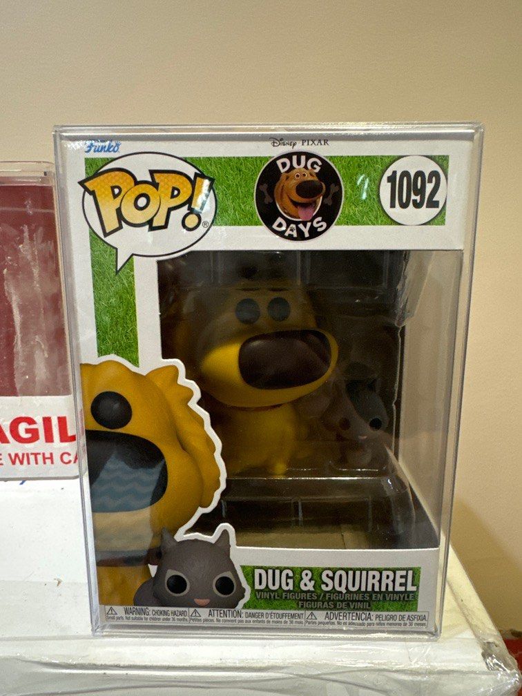 Funko Dug and Squirrel Up Dug Days, Hobbies & Toys, Toys & Games on  Carousell