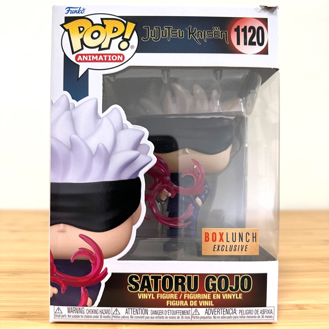 Funko Pop Jujutsu Kaisen Satoru Gojo Box Lunch Exclusive, Hobbies