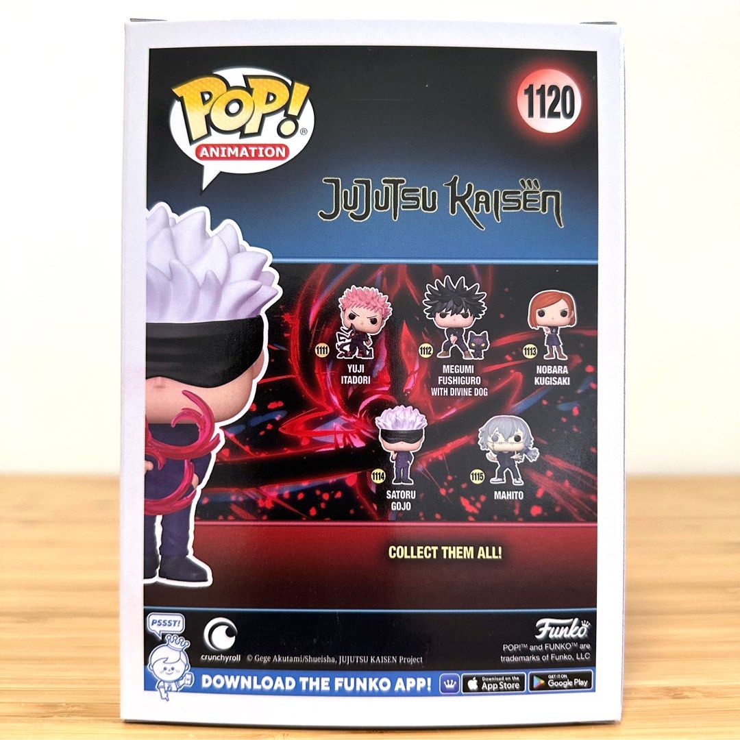 Funko Pop Jujutsu Kaisen Satoru Gojo Box Lunch Exclusive, Hobbies