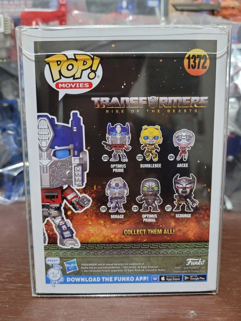 Funko Pop Optimus Prime ROTB, Hobbies & Toys, Toys & Games on Carousell