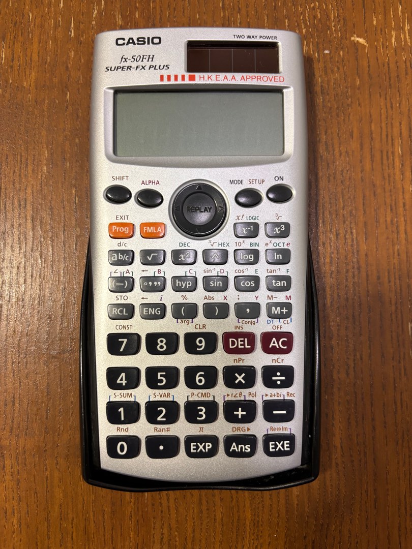 fx-50FH DSE 計數機, 手提電話, 其他裝置 - Carousell