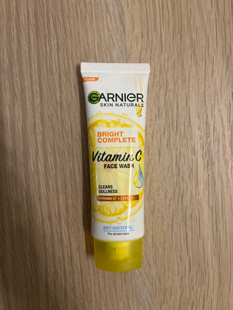 Garnier Vitamin C Face Wash, Beauty & Personal Care, Face, Face Care on