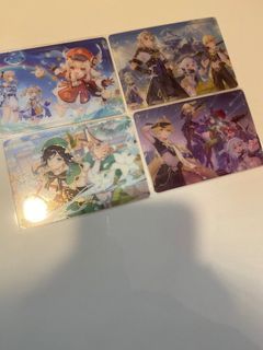 OFFICIAL Bandai Genshin Impact Wafer Trading Cards: V20 Rosaria Venti  visual card, Hobbies & Toys, Toys & Games on Carousell