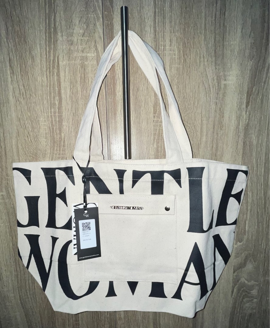 Gentlewoman Plain Wall Tote Bag, Women's Fashion, Bags & Wallets, Tote ...