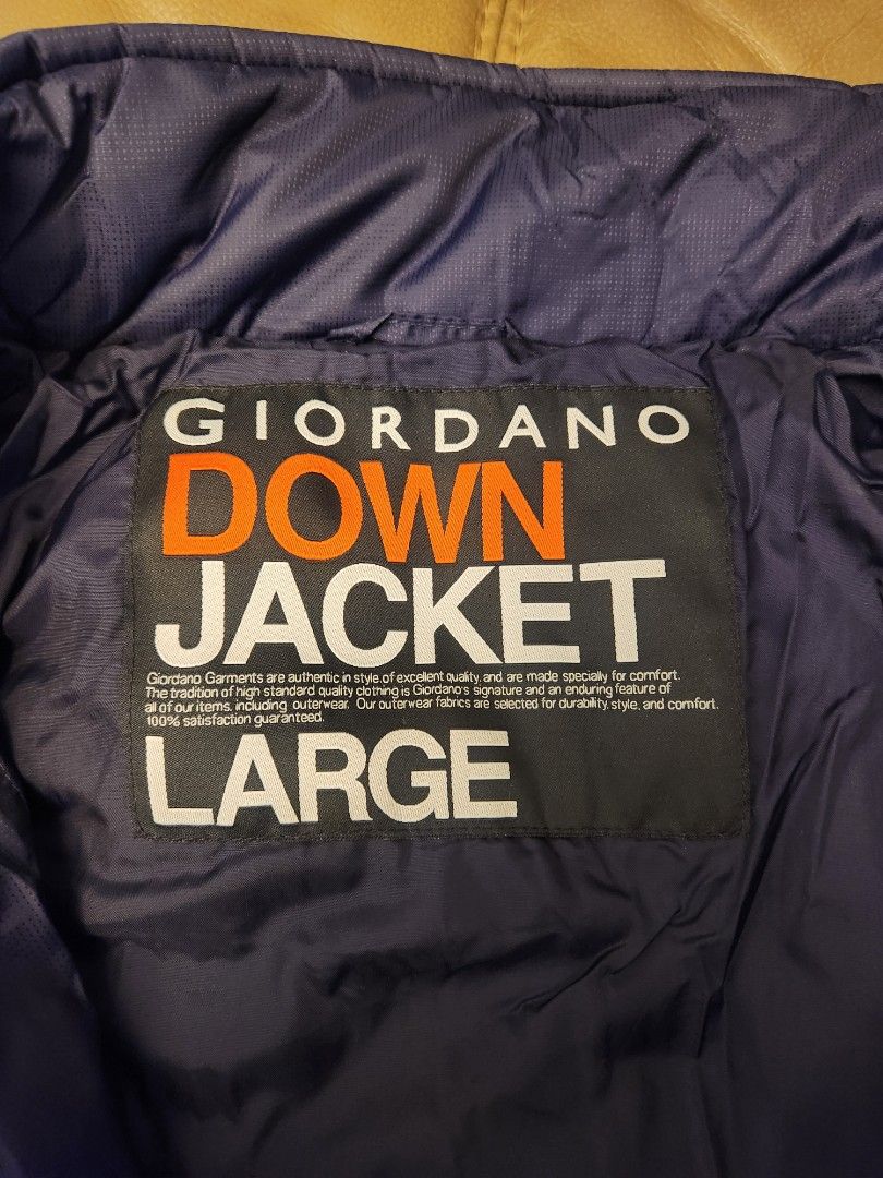 Giordano hot sale down jacket