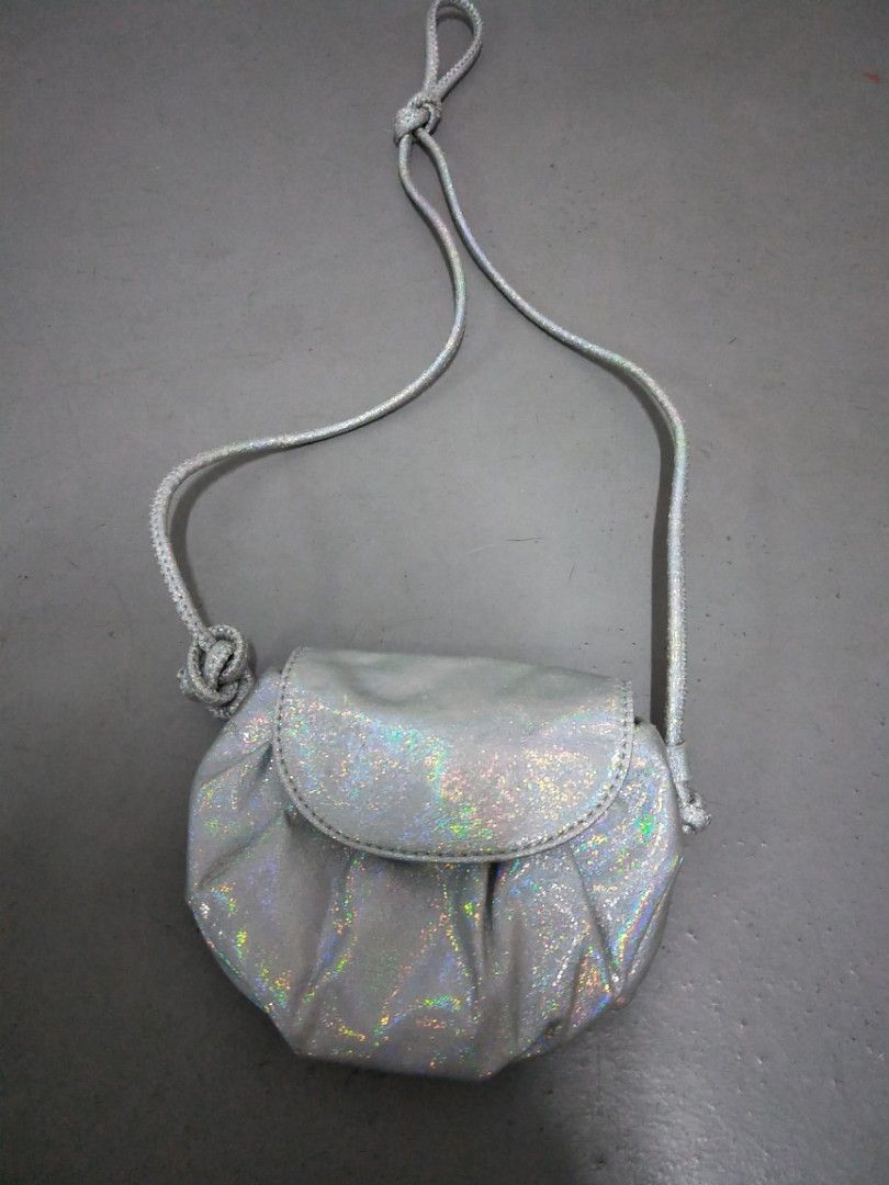 Girls silver new arrivals bag
