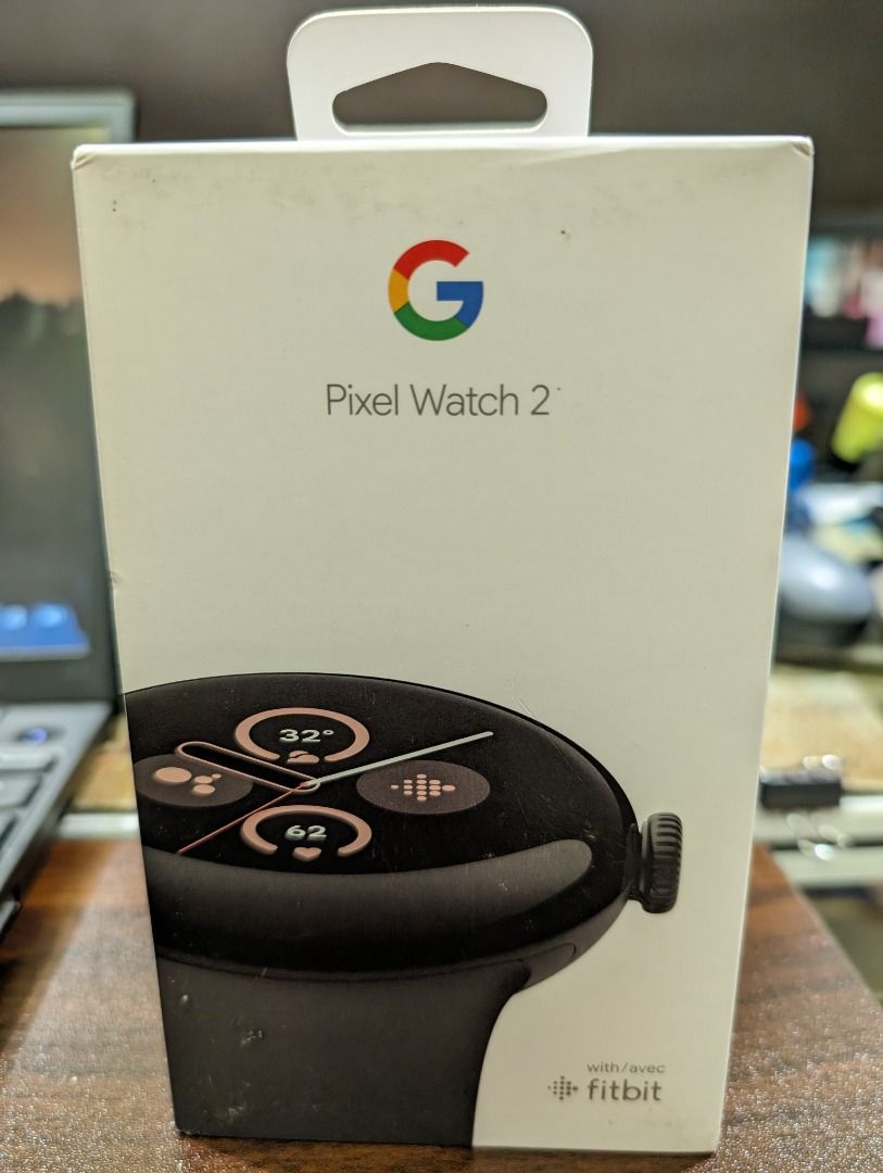 Google Pixel watch 2 Black Obsidian (Wifi), 手提電話, 智能穿戴裝置