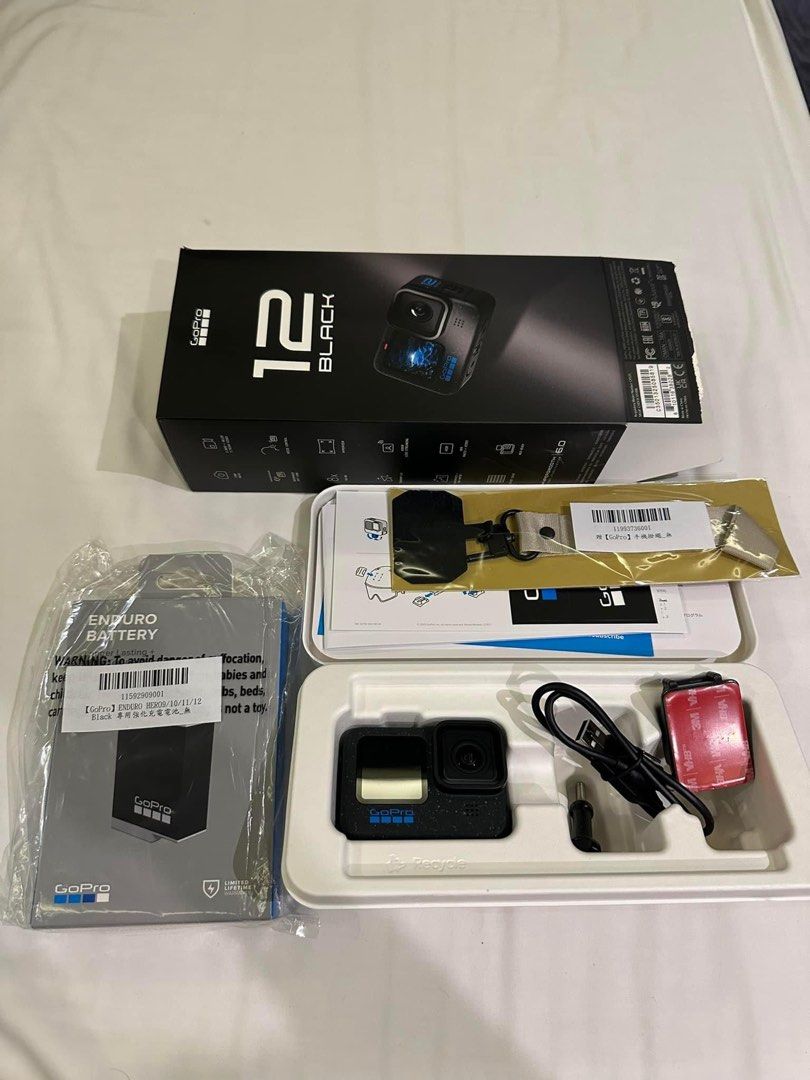 僅拿出來充電GoPro HERO12 Black 全方位運動攝影機, 相機攝影, 相機在