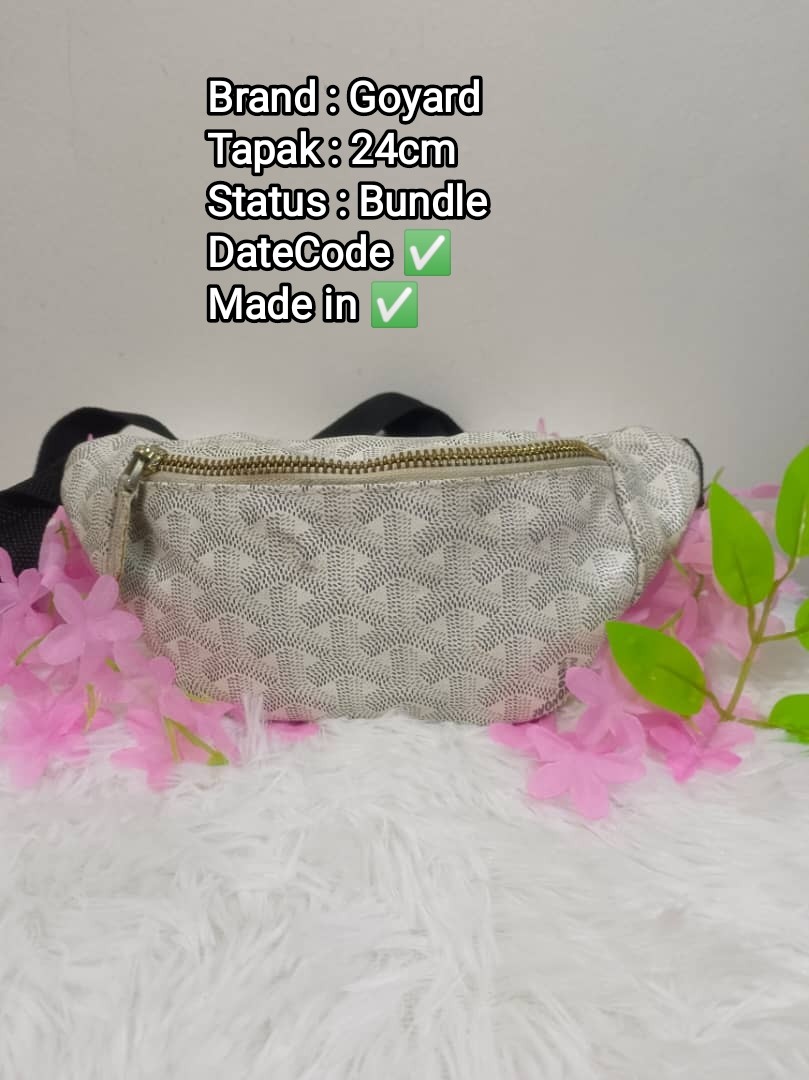 Goyard Waist Bag, Luxury, Bags & Wallets on Carousell