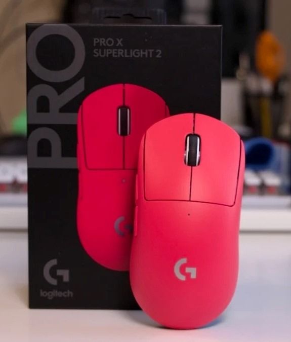 最新GPW3 Logitech G PRO X SUPERLIGHT 2 粉紅色, 電腦＆科技, 電腦