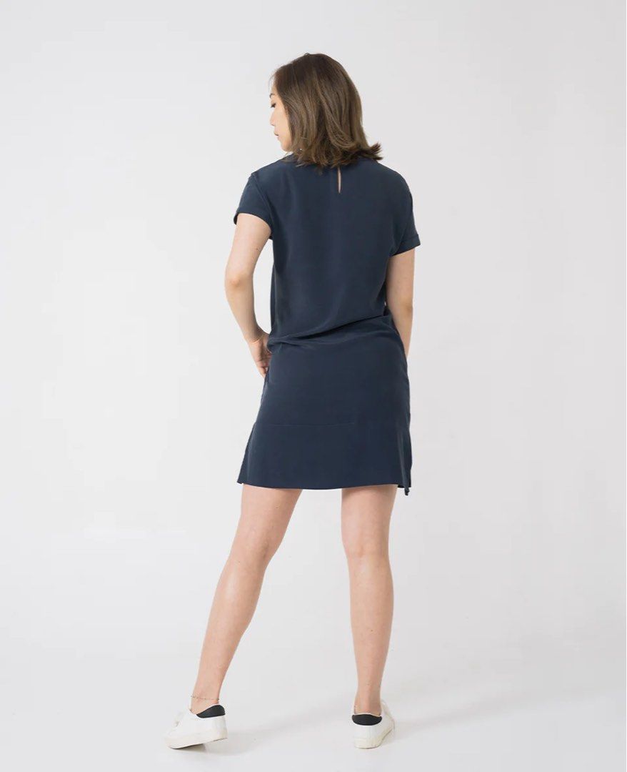 Grana silk tee dress online