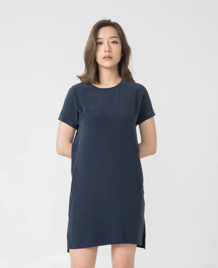 Grana silk tee dress new arrivals