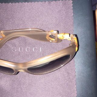 Gucci  Brown Classic Sunglasses