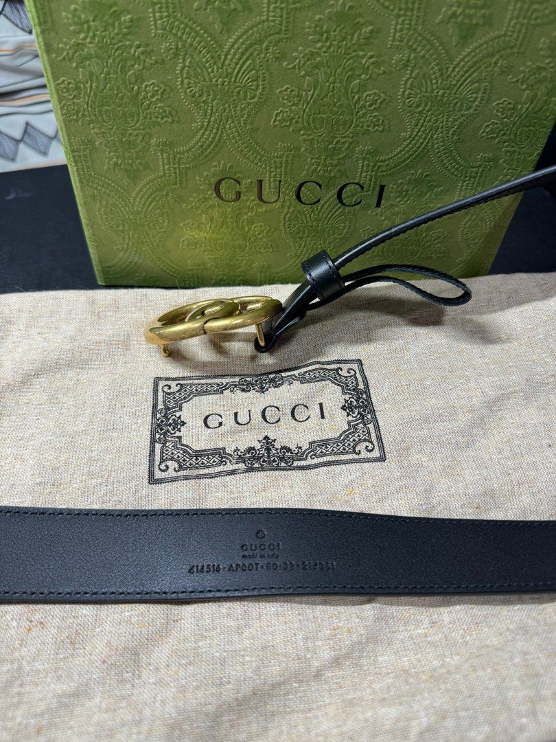 Gucci belt dust bag discount