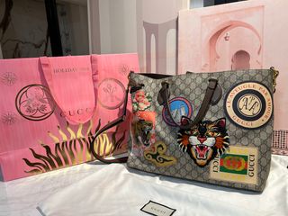 Kingsnake print soft gg supreme tote new arrivals