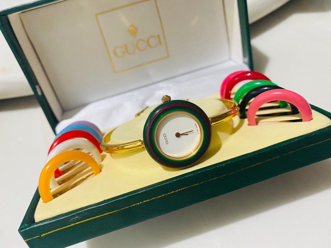 Gucci multicolor watch store