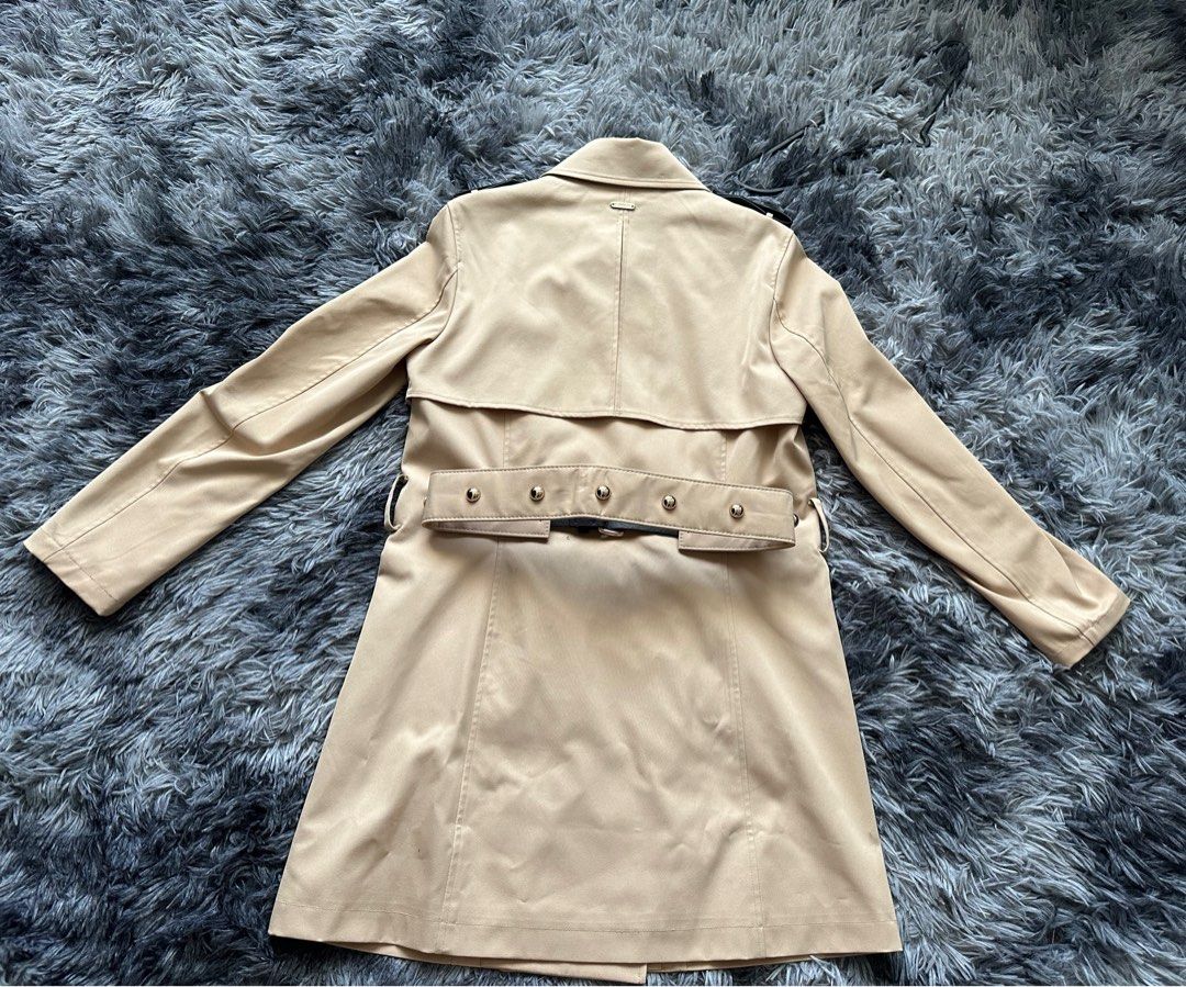 Girls military style coat cheap