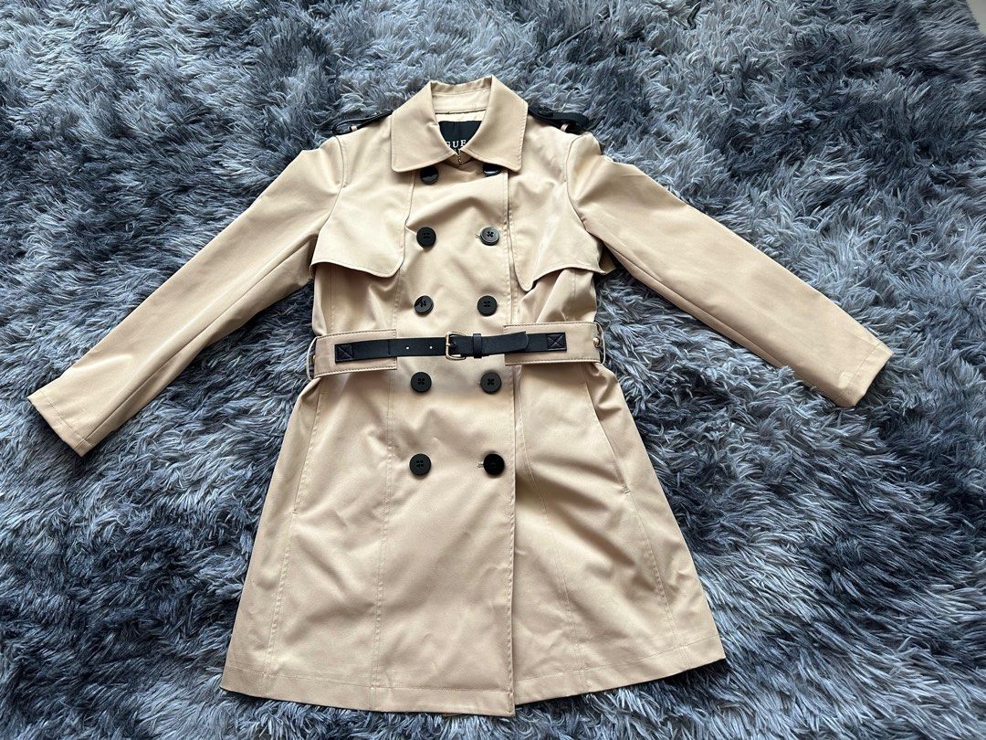 Girls military style coat discount