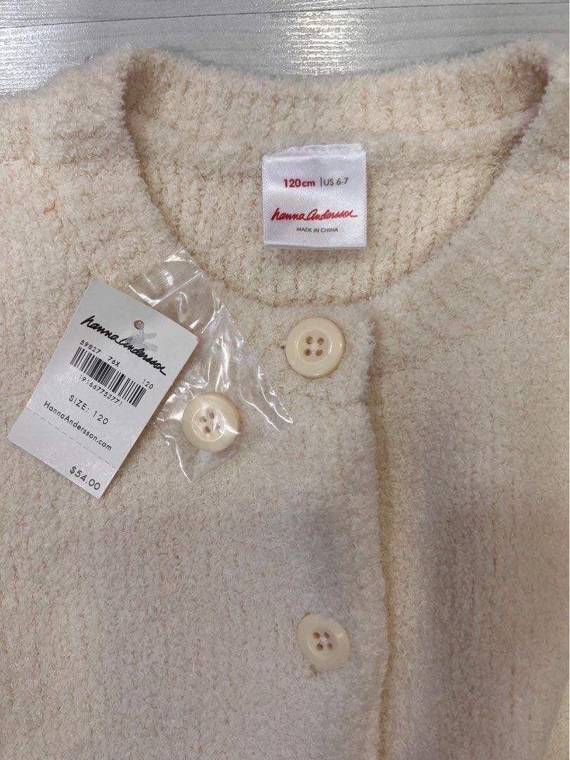 Hanna Andersson little girl s cardigan for cold weather. Brand