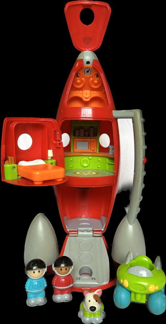 Happyland lift top off rocket