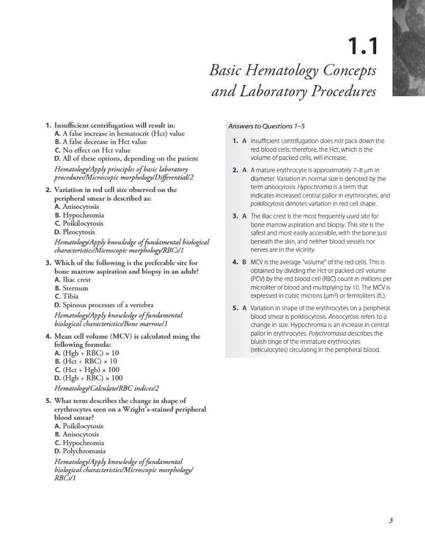 [PDF] Harr Medical Laboratory Science Review (4e & 5e), Hobbies