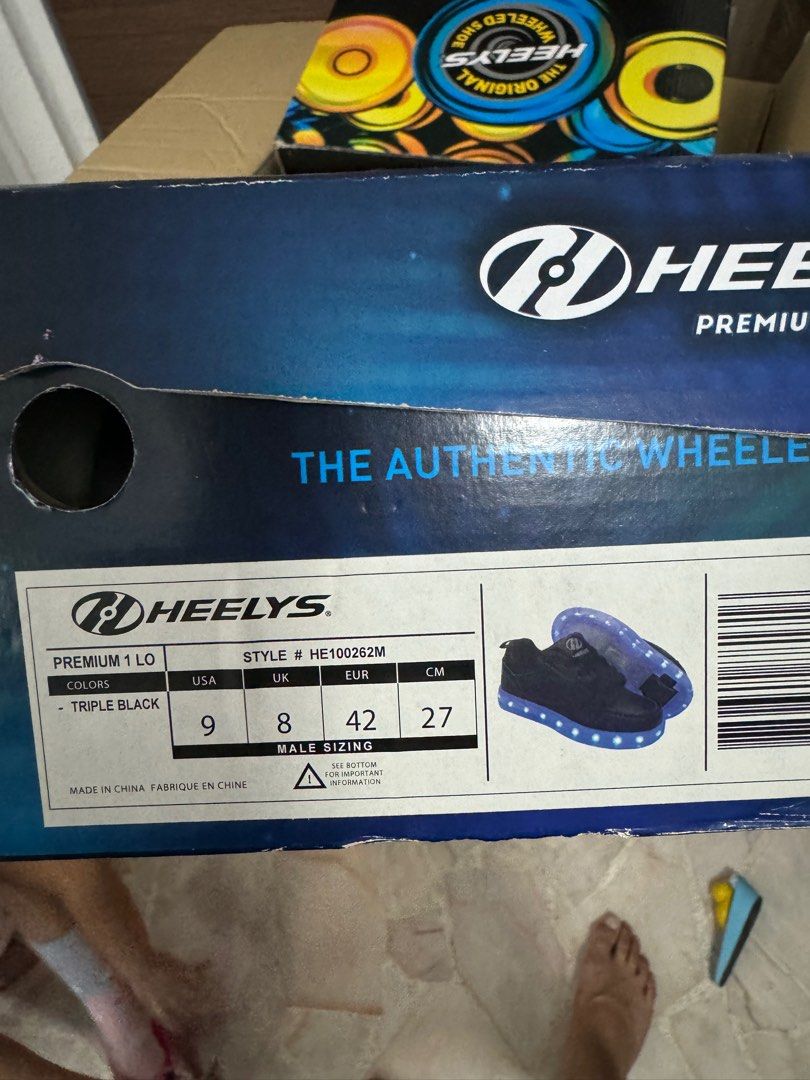 Heelys premium 1 Lo adult with lights