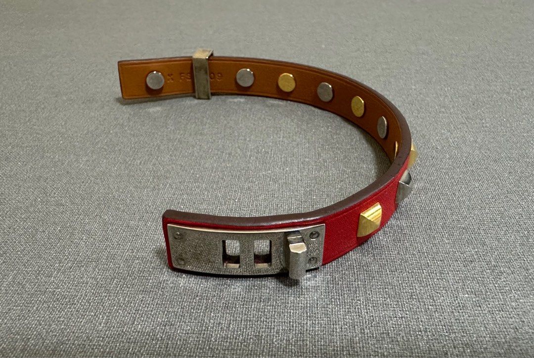 Hermes dog collar bracelet hotsell
