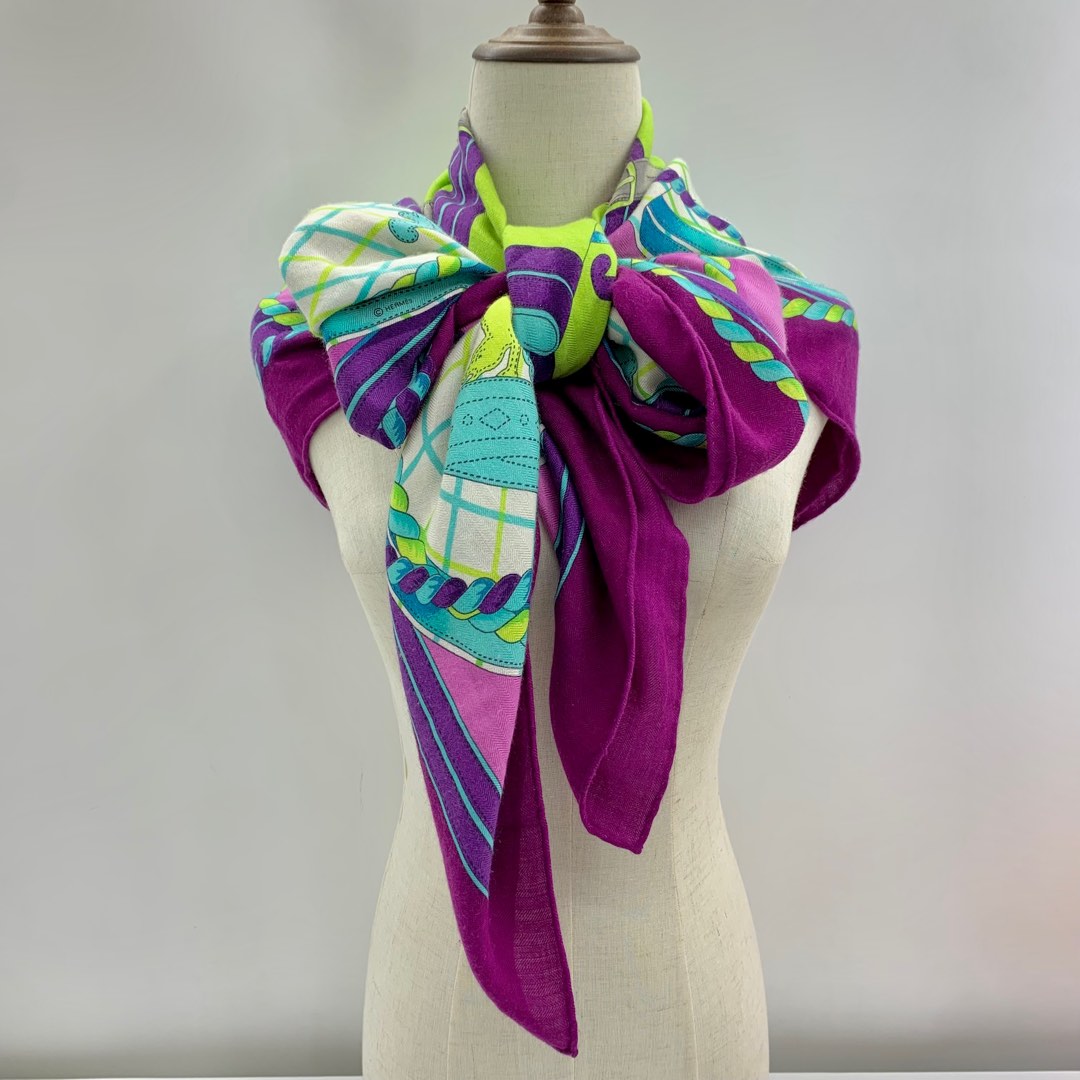 Hermes 140cm silk scarf discount