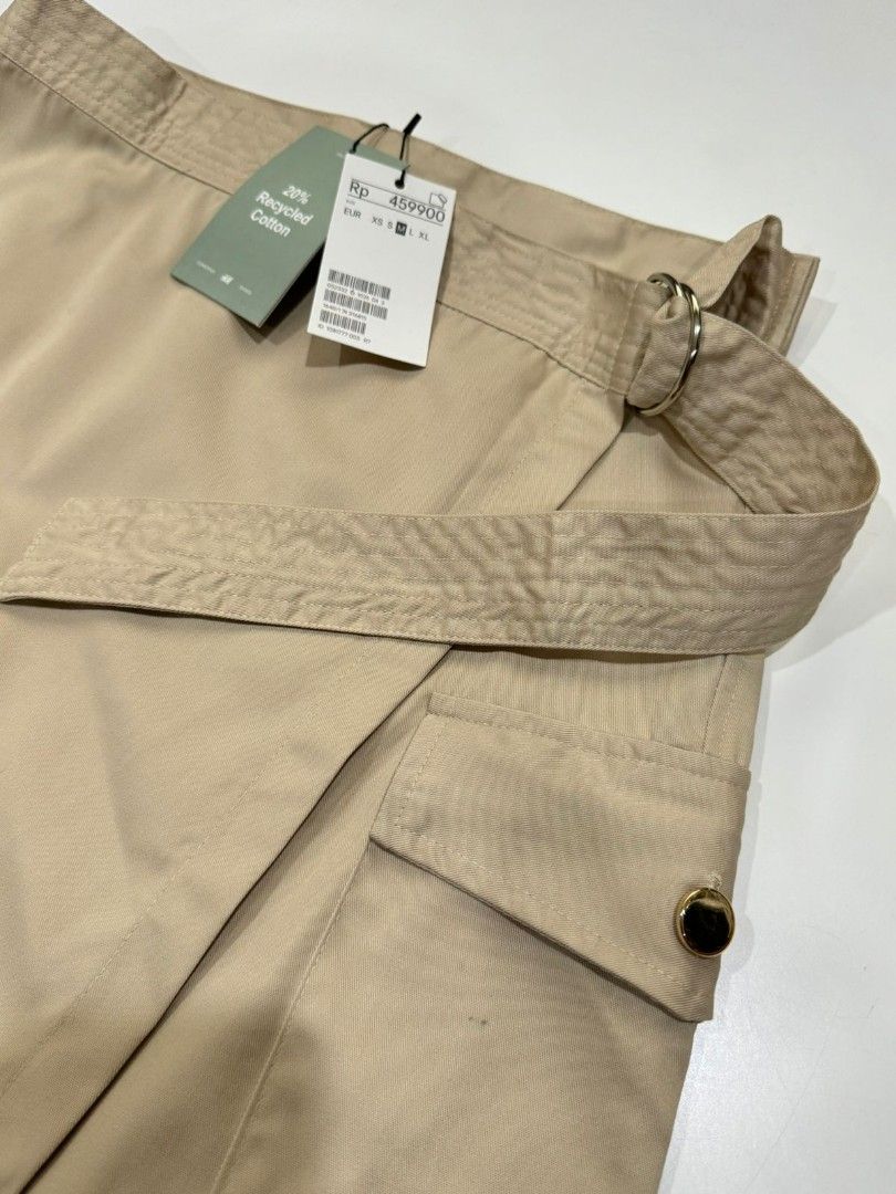 H&M Twill Cargo Skirt