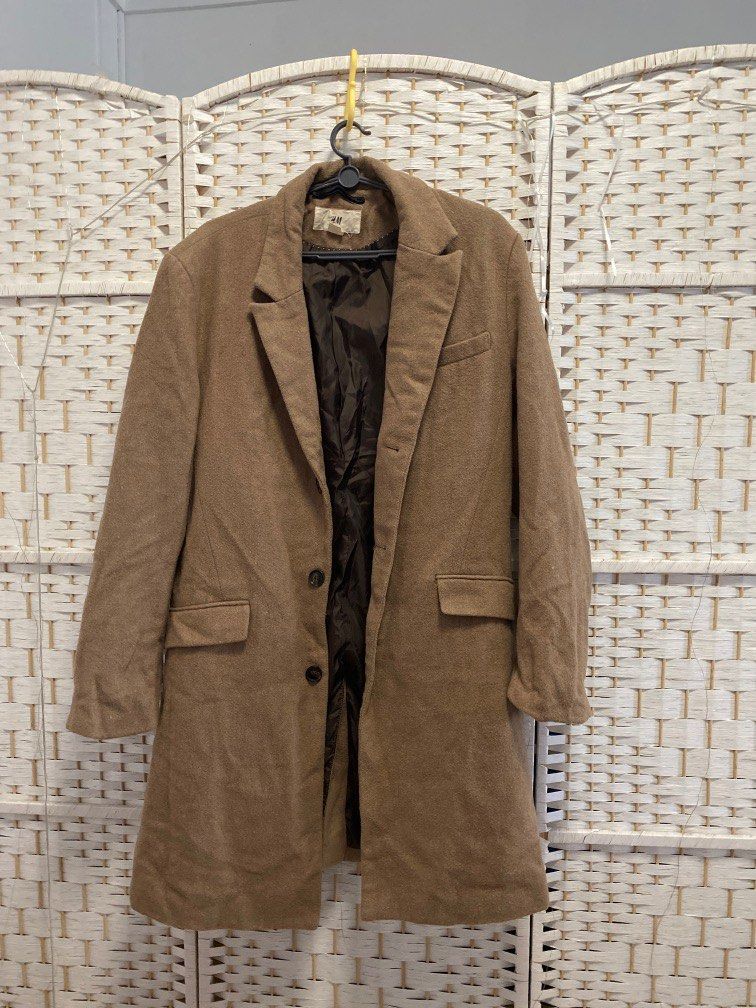 h&m long coat