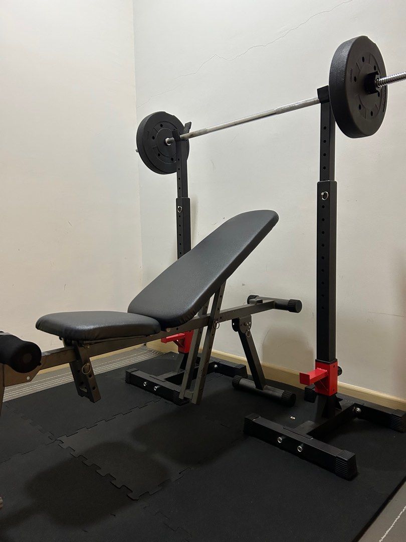 Mat for weight best sale bench