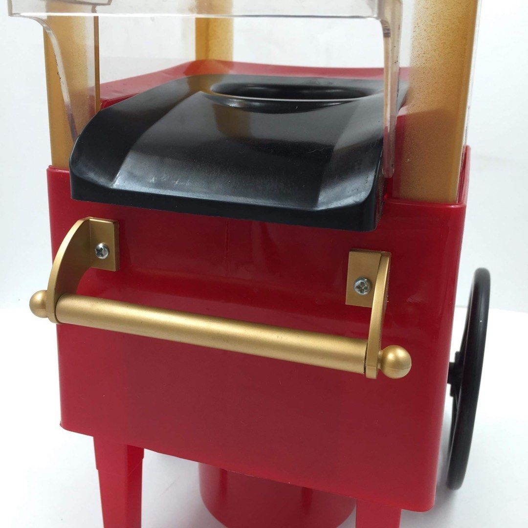 HOMEASE PM-2800 Popcorn Maker Popper (Category: Other Kitchen Appliances) located in Pasay City. Submitted by meostore (Listing ID 1265483855, Image 3). Description: Description: -Power Rating: 110V ~ 60Hz / 1200 Watts -Unit Model: PM-2800 -Features: Fast and easy one switch operation; Ready in minutes; Classic car design -Hot air popping provides a healthy snack -Easy to use and clean when not in use NOTE: Please refer to the actual posted photo