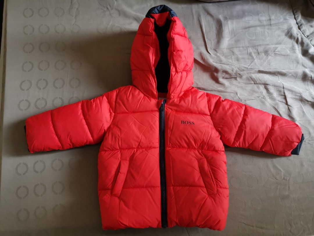 Kids hugo hot sale boss coat