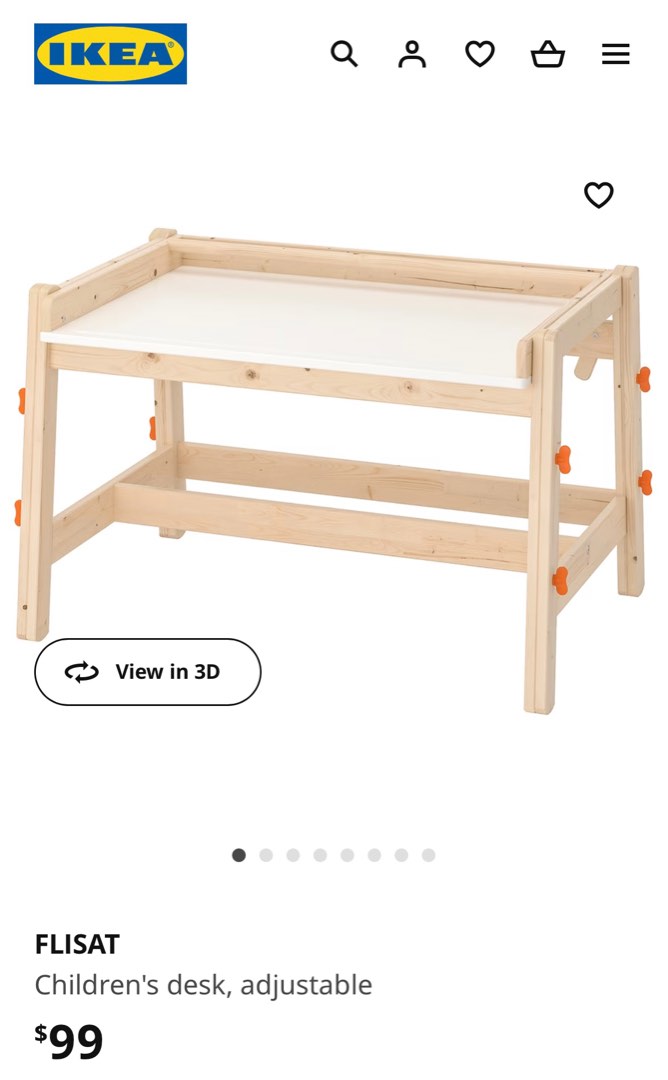 Flisat children's desk deals