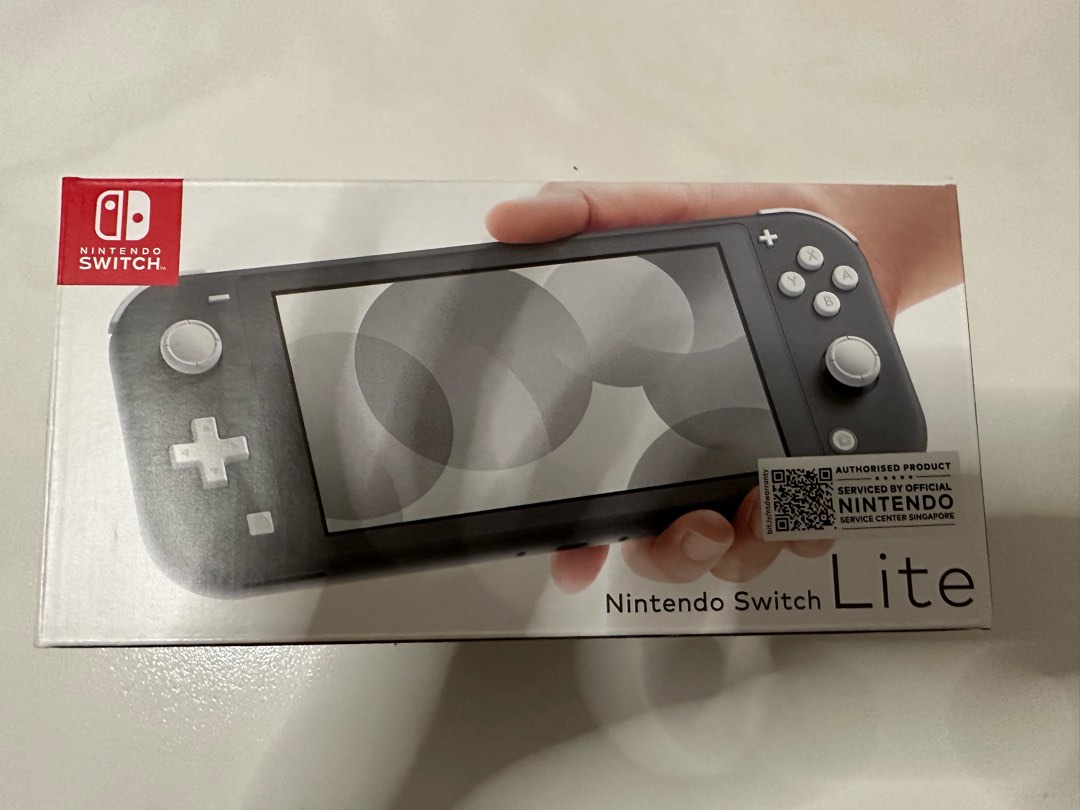 IN STOCK Nintendo Switch Lite Grey Video Gaming Video Game
